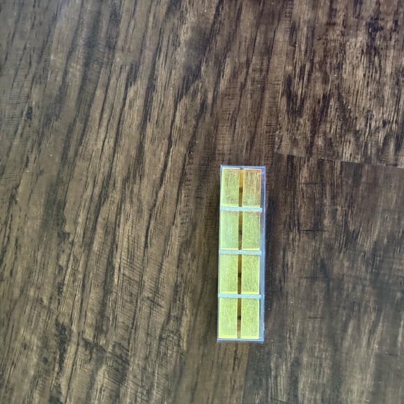 Cb2 brushed gold placed card holders set of 4 - Picture 4 of 11